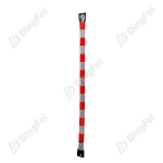 Reflective Tubes For Mining Area - 360 Degree Visibility Red White Eyelet PVC Mining Reflective Tube